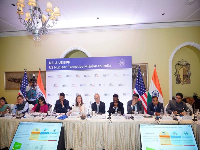 Image from: Nuclear Energy Institute- USISPF concludes successful US nuclear executive mission to India