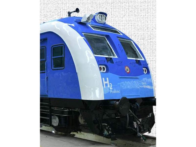 Image from: Indian Railways approves first indigenous hydrogen train on Jind-Sonipat route