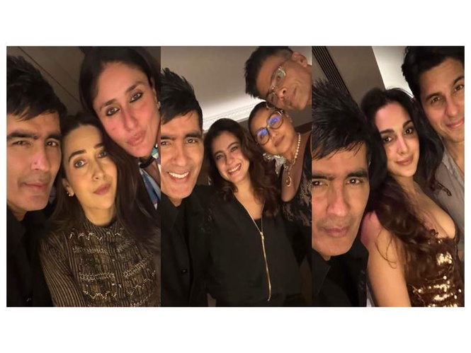 Image from: Kajol, Rani Mukerji, Kareena Kapoor, Vicky Kaushal and others grace Karan Johar's birthday bash