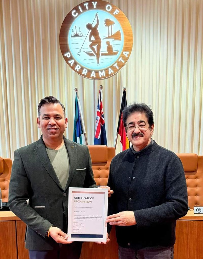Image from: Sandeep Marwah’s Global Mission of Culture and Humanity Applauded in Australia
