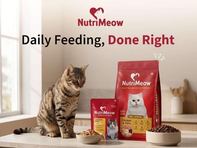 Image from: NutriMeow Enters the Indian Cat Food Market to Challenge the Gap Between Quality and Affordable Nutrition