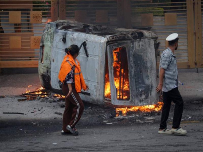 Image from: Nepal: NHRC recommends probe against 17 lawmakers from Balen’s party, ex-PM Oli over Gen-Z protest violence