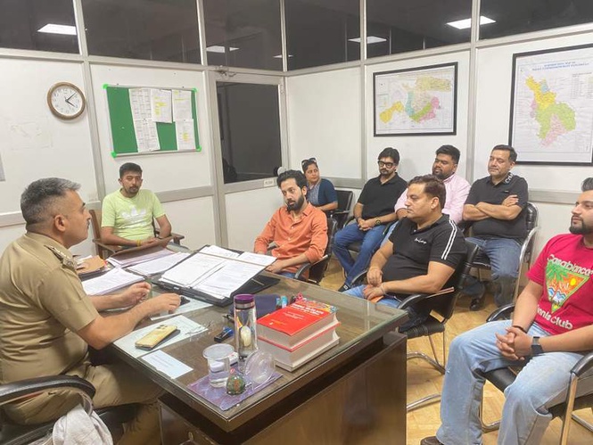Image from: 7 arrested after violent brawl outside Dimokaa nightclub in Pkl’s Sector 5