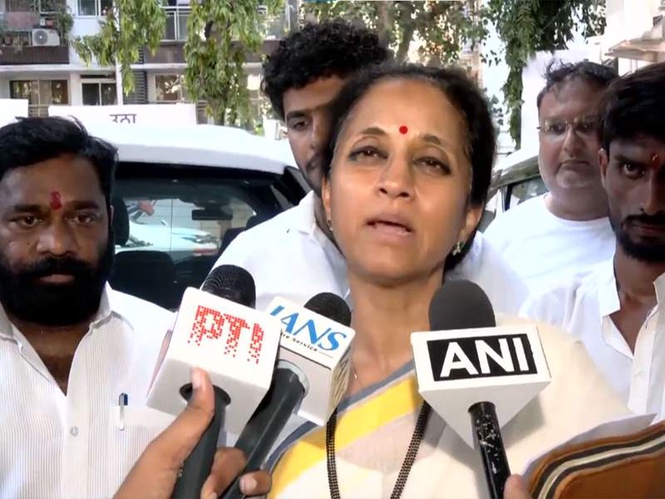 Image from: "Crime in Pune escalating continuously, gang war currently underway": Supriya Sule
