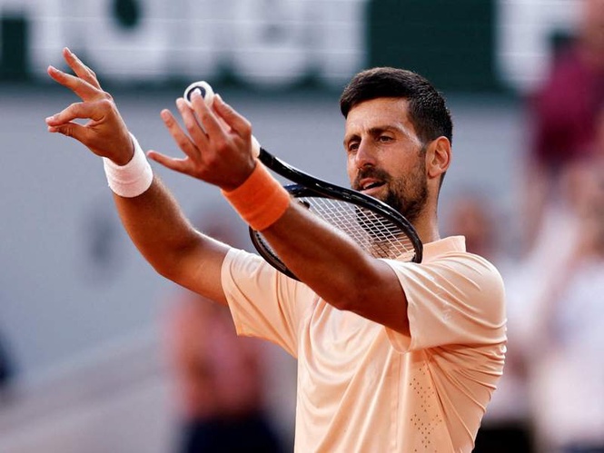 Image from: French Open 2026: Djokovic advances to third round after win over Valentin Royer