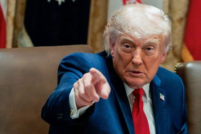 Image from: Donald Trump 'not satisfied' with Iran peace deal as US threatens to 'finish the job'