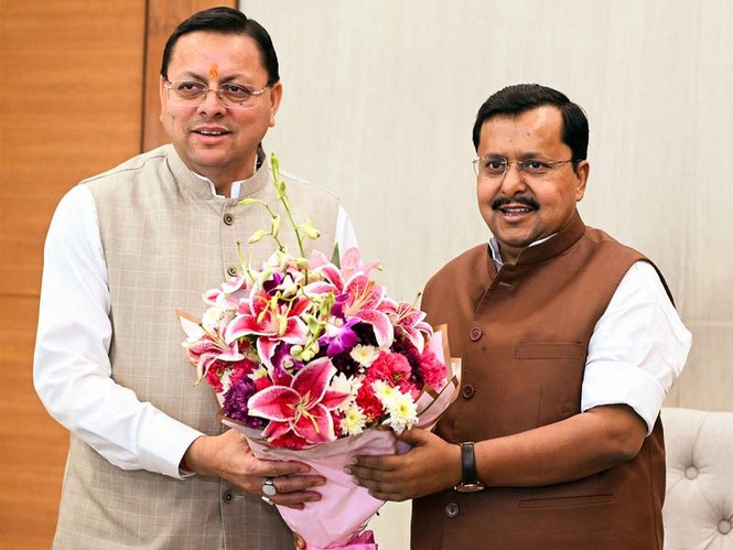 Image from: BJP chief Nitin Nabin's visit will infuse organisation with new energy: Uttarakhand CM Dhami