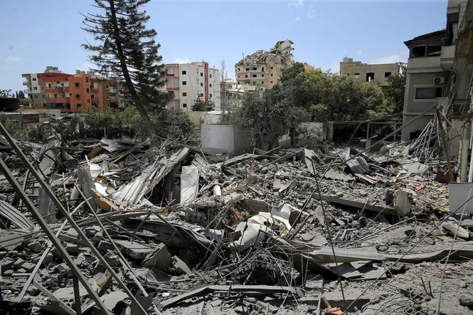 Image from: Israel says it struck Hezbollah targets in southern Lebanon