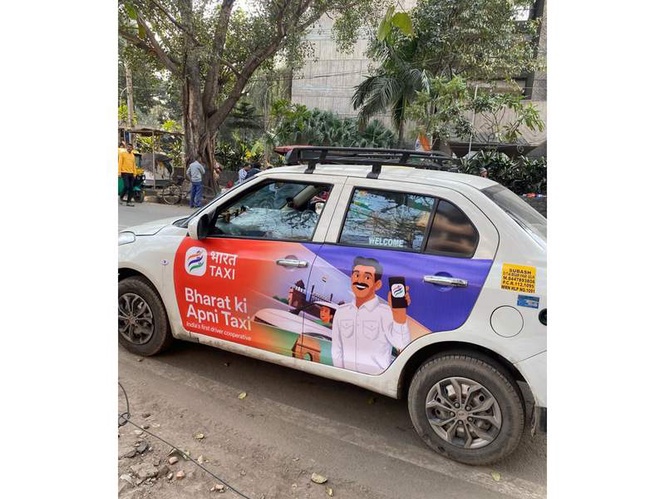 Image from: Bharat Taxi emerges as World's largest mobility cooperative with over 35 lakh users, 6 lakh drivers