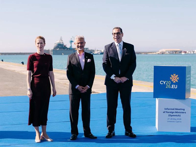 Image from: Cyprus: Jaishankar discusses opportunities, collaborations with EU at Gymnich Meeting