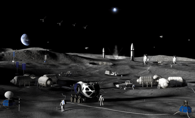 Image from: NASA’s Moon Base Will Be Bigger Than Any City on Earth, Artemis Plans Reveal