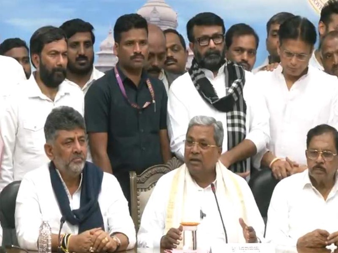 Image from: "Will keep fighting against criminal forces": Siddaramaiah rejects Rajya Sabha offer, says "will continue in state politics"