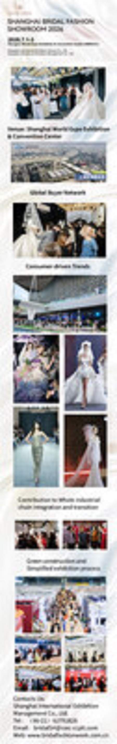 Image from: East Meets West: Shanghai Bridal Fashion Showroom 2026 Elevates the Bridal Industry with 25 Years of Heritage & Global Vision
