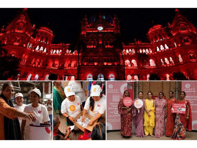 Image from: Ujaas and Central Railway Unite on World Menstrual Hygiene Day 2026, Advocating Menstrual Hygiene and Dignity as a Fundamental Right