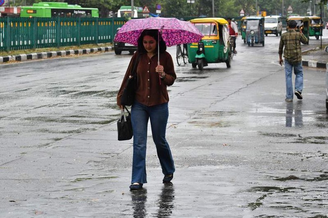 Image from: IMD alerts severe thunderstorm in south Haryana