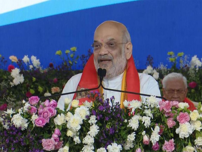 Image from: Amit Shah lays foundation stones for development projects worth Rs 340 crore in Gandhinagar