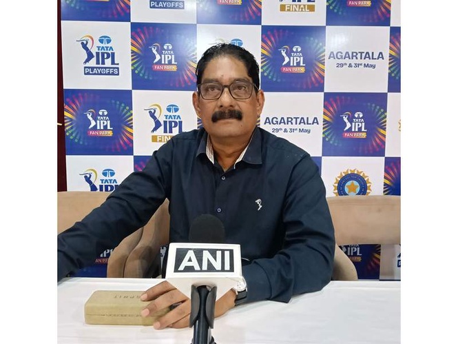 Image from: “We are very excited”: TCA Secretary Subrata Dey on hosting IPL Fan Park in Agartala