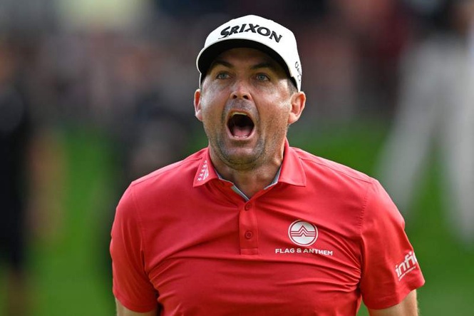 Image from: Keegan Bradley opens up on how he found playing with Brian Harman on day one of the Charles Schwab
