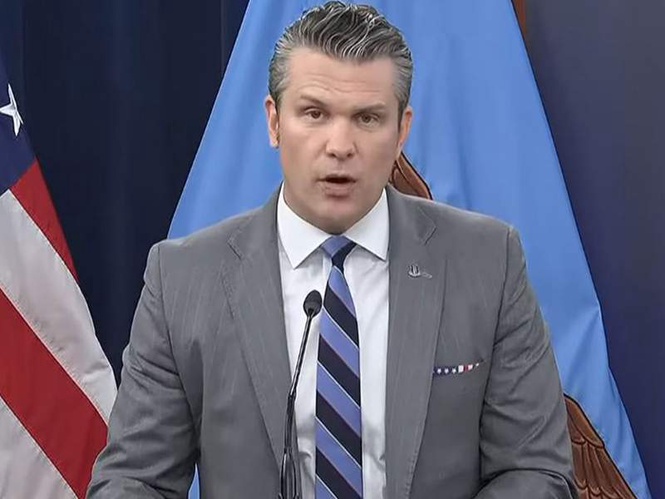 Image from: US War Secy Hegseth arrives in Singapore for Shangri La Dialogue