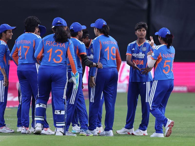 Image from: "Fielding second is an advantage": Mandhana after 38-run win over England in 1st T20I