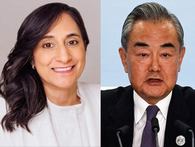 Image from: Canada welcomes Chinese FM Wang Yi, first visit by Chinese FM in a decade