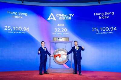 Image from: Creality 3D Successfully Listed in Hong Kong