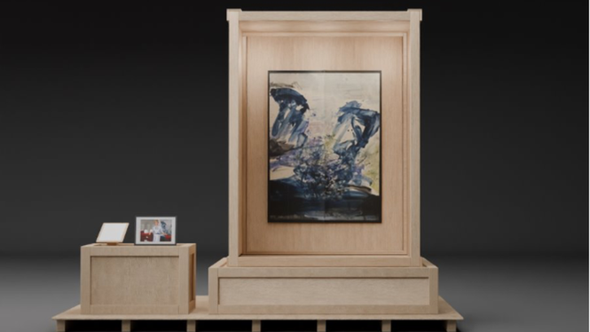 Image from: In New York, 65 French luxury houses reveal their hidden works of art for a unique exhibition to celebrate 250 years of transatlantic travel (one of them flew First Class for twenty years!)