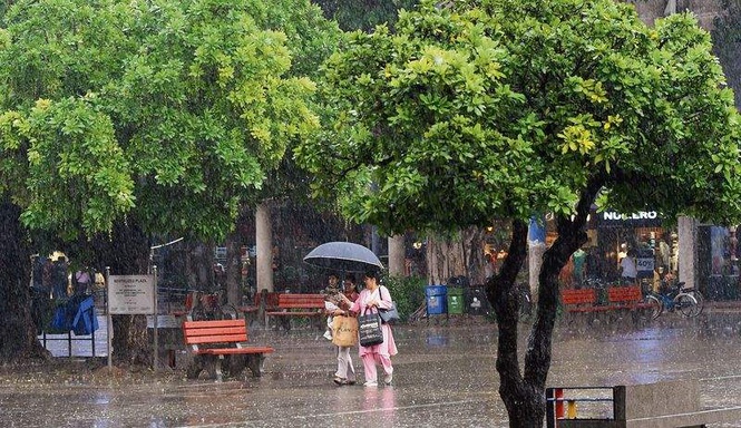 Image from: Rain alert revised for Haryana, Chandigarh as Western Disturbance weakens