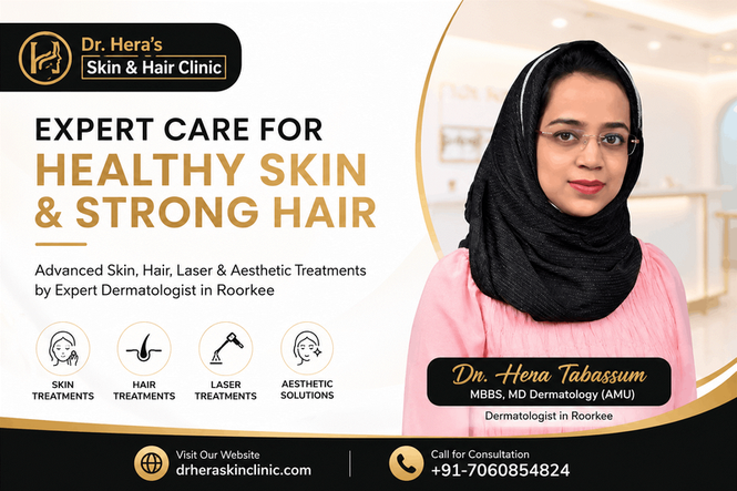 Image from: Dermatology Clinic in Roorkee Offering Advanced Skin and Hair Treatments