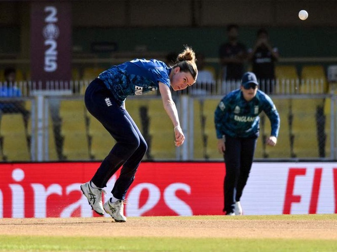 Image from: “Once-in-a-career opportunity”: England’s Lauren Bell expresses excitement for Women’s T20 WC
