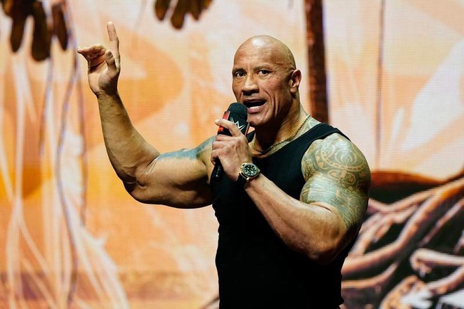 Image from: Former WWE star says he thought he was getting fired before training The Rock for his first return