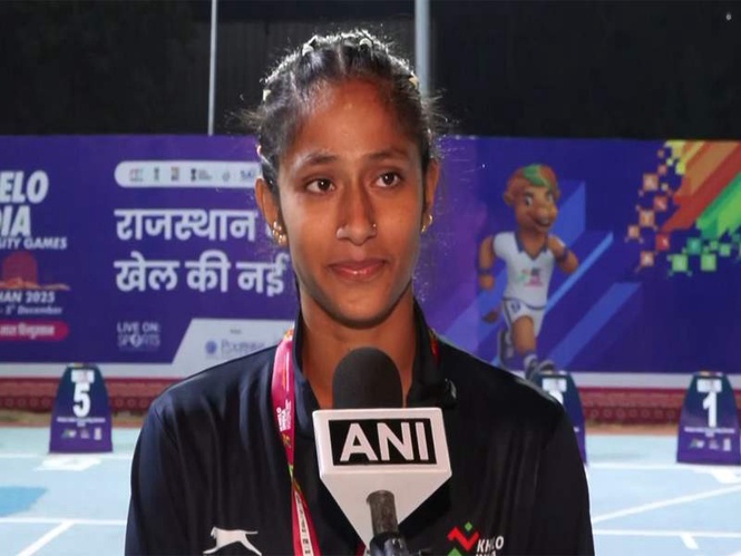 Image from: Pooja Singh shatters 14-year national high jump record at Asian U20 Championships
