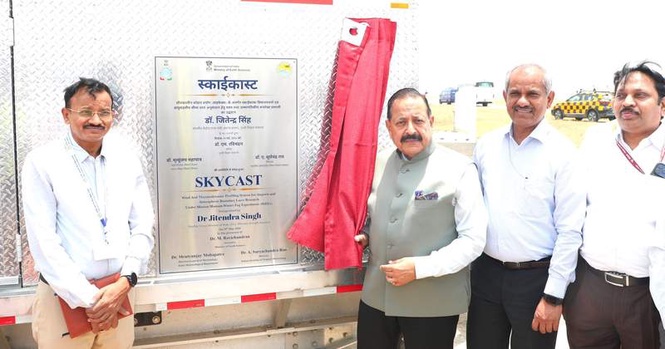 Image from: In a first, Delhi airport gets real-time weather intelligence system ‘SkyCast’