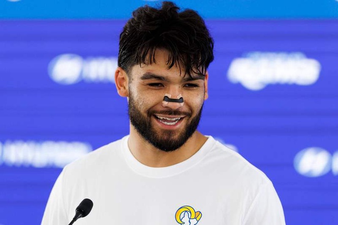 Image from: What is LA Rams star Puka Nacua ‘grateful’ about facing a lawsuit after alleged biting incident
