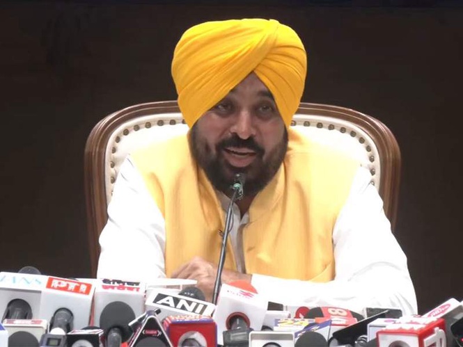 Image from: "Congress, Akali Dal, BJP seats combined can't equal AAP...people have rejected politics of hatred": Bhagwant Mann on Punjab local body election results