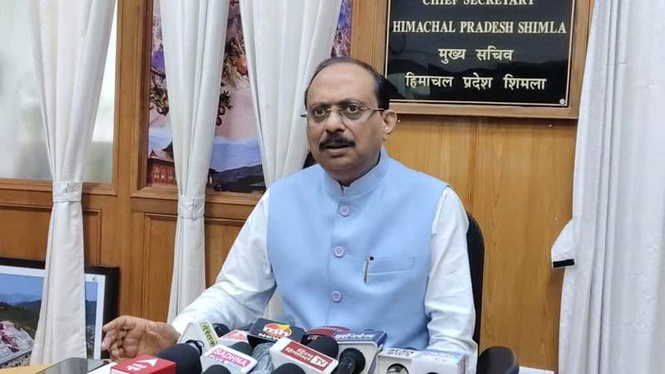 Image from: Five names, one chair: Who will be hill state’s next Himachal Chief Secretary?