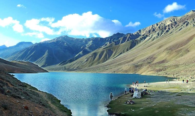 Image from: Chandertal Lake reopens for tourists after winter closure
