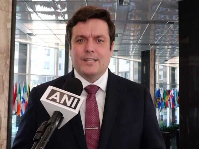 Image from: 'US committed to 'next level' defence ties with India: State Dept Spox Tommy Pigott