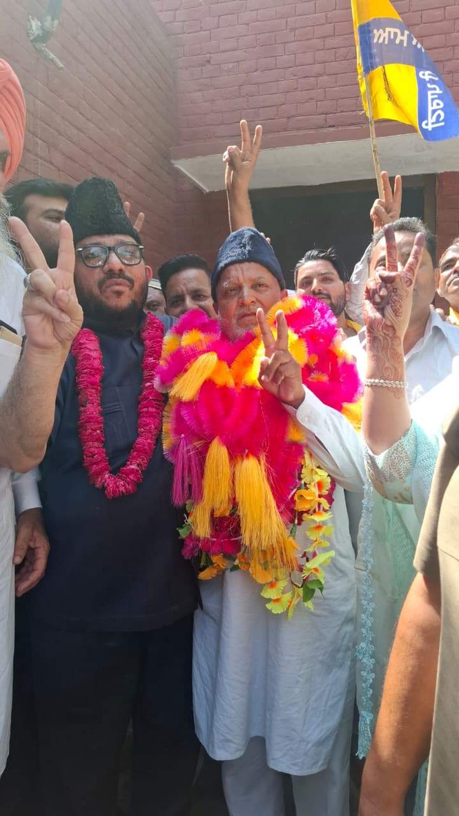 Image from: Ruling party wins 30 of 61 wards in Malerkotla dist