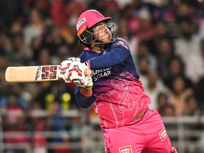 Image from: "Vaibhav is 15 years old, but very mature": Sangakkara on Sooryavanshi's knock against GT in Q2