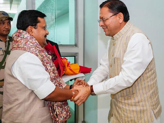 Image from: Nitin Nabin backs 'Dhami Model' to secure 3rd consecutive BJP victory in 2027 Uttarakhand Assembly Elections