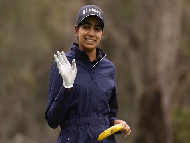 Image from: Avani Prashanth storms into top 10 as Diksha Dagar stays in hunt at Jabra Ladies Open