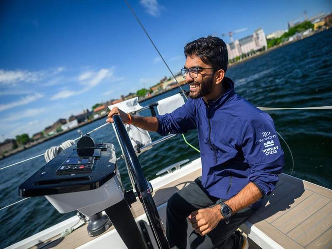 Image from: World Champion D Gukesh celebrates 20th birthday amid ongoing Norway Chess 2026 event