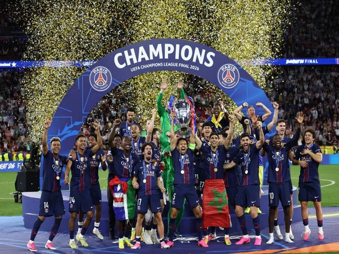 Image from: PSG edge Arsenal on penalties to retain UEFA Champions League title