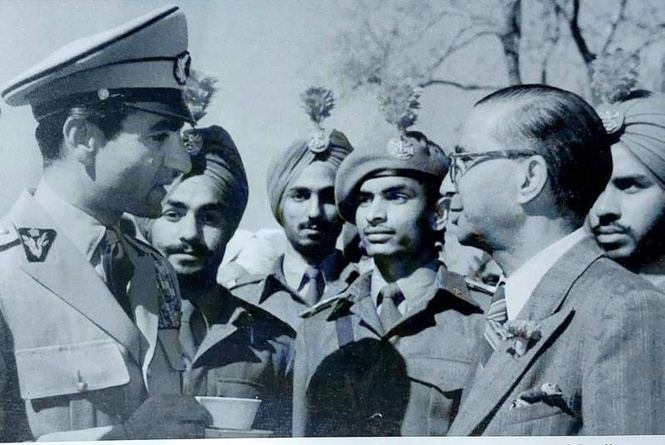 Image from: Our parade at IMA in 1956 for the Shah of Iran