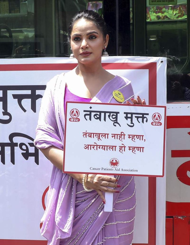 Image from: Celebrities share strong messages on World No Tobacco Day