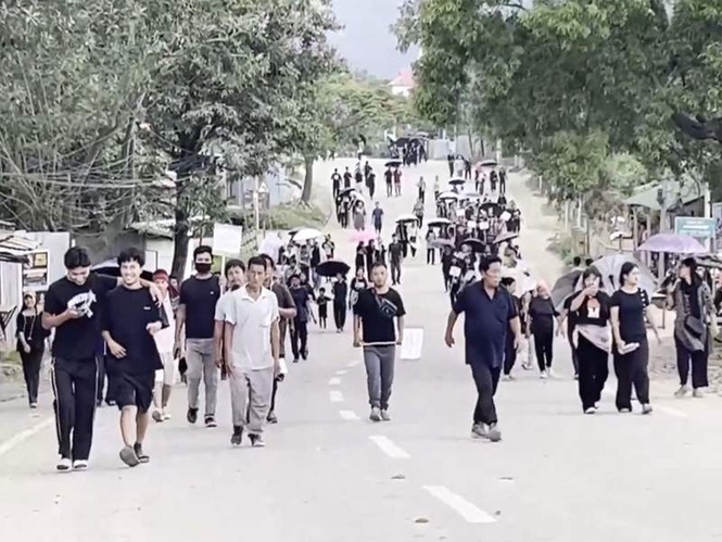 Image from: Kuki Inpi Manipur suspends shutdown temporarily following talks with govt