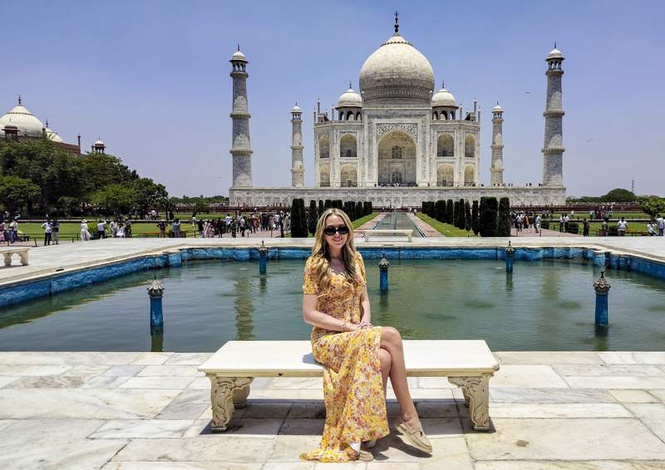Image from: Donald Trump’s daughter Tiffany visits Jaisalmer with husband