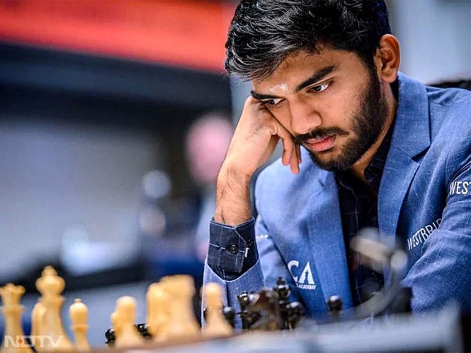 Image from: Gukesh downs Praggnanandhaa as Divya Deshmukh takes sole lead at Norway Chess 2026