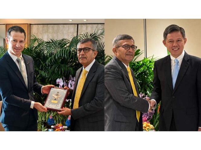 Image from: India strengthens defence ties with New Zealand, Singapore on sidelines of Shangri-La Dialogue